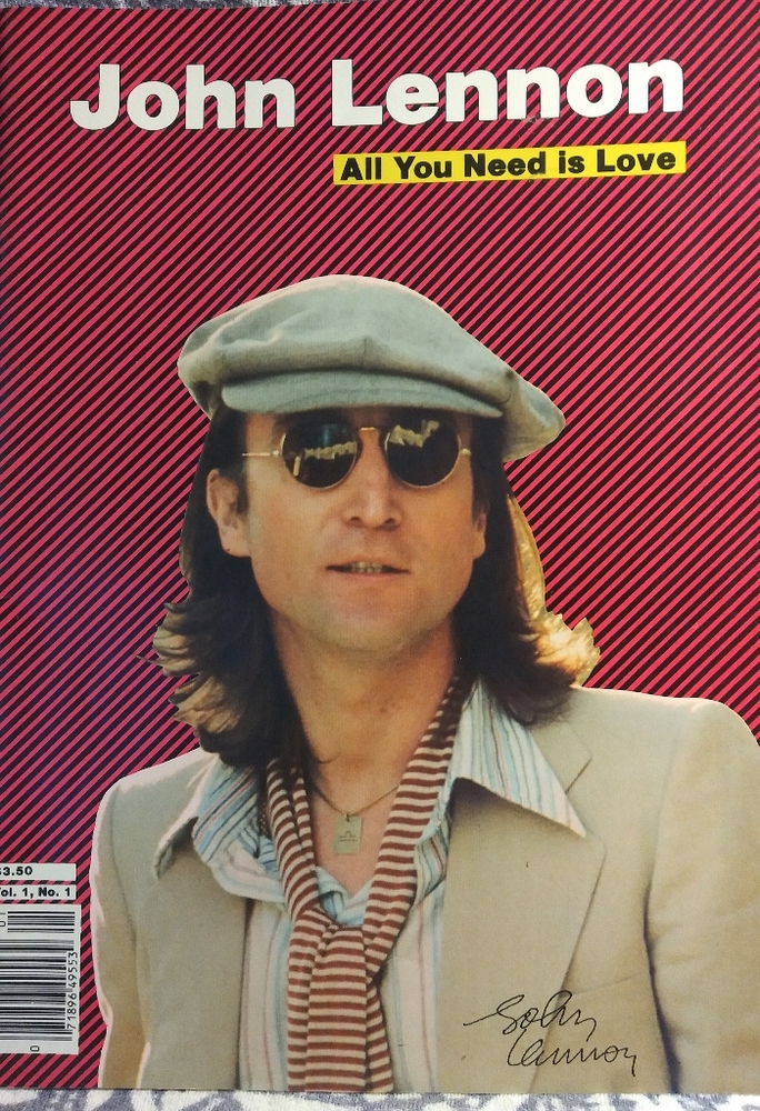 John Lennon. All you need is love Mag Vintage 81.